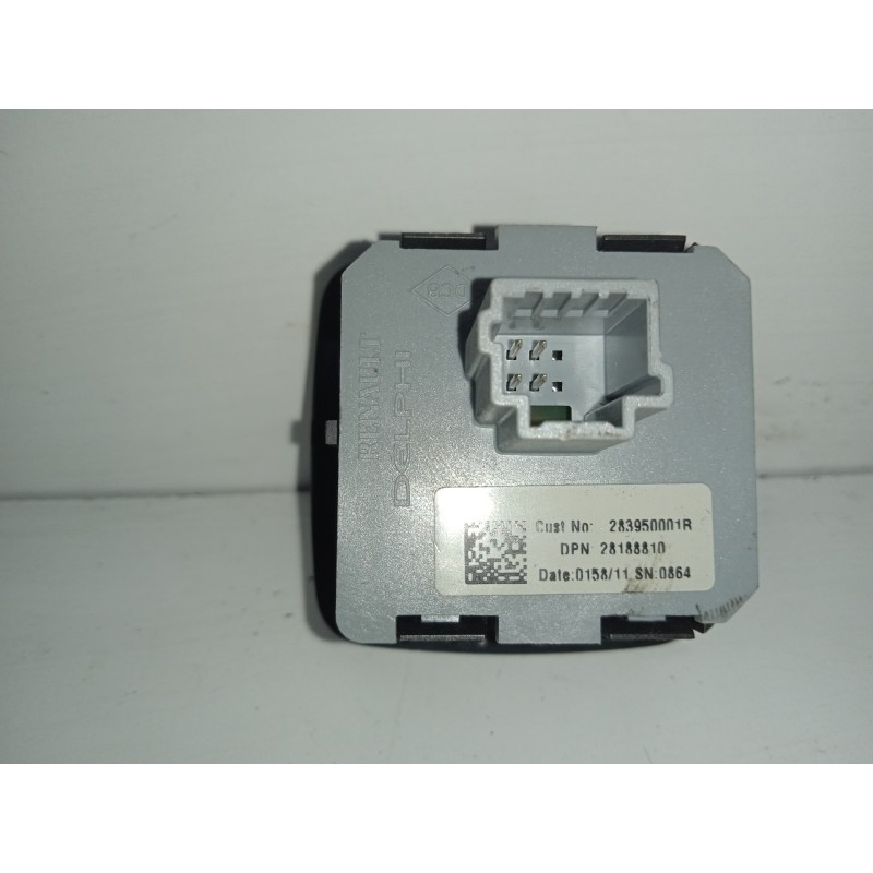 Recambio de mando retrovisor para renault scenic iii grand dynamique referencia OEM IAM 28188810-283950001R DELPHI 4.PINES