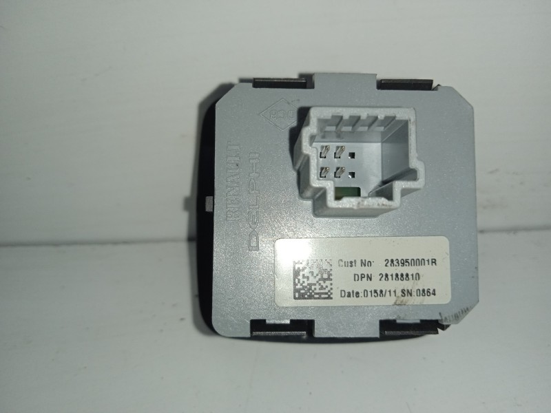 Recambio de mando retrovisor para renault scenic iii grand dynamique referencia OEM IAM 28188810-283950001R DELPHI 4.PINES