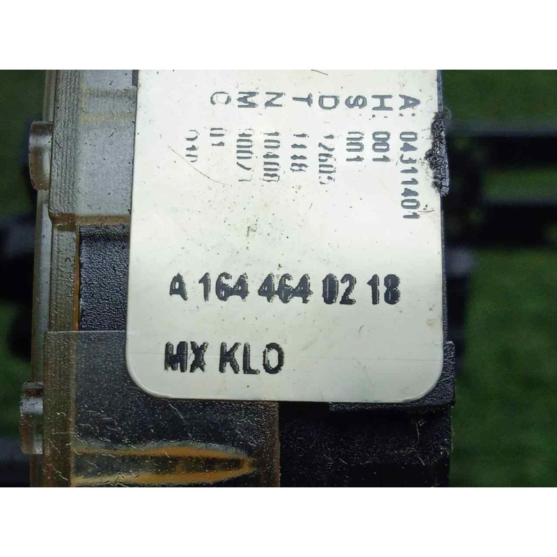 Recambio de anillo airbag para mercedes-benz clase m (w164) 3.0 cdi cat referencia OEM IAM A1644640218  