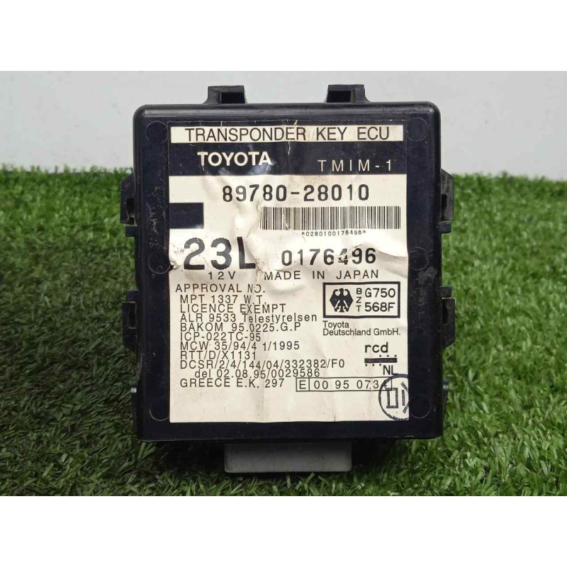 Recambio de modulo electronico para toyota previa (r30) 2.4 16v cat referencia OEM IAM 8978028010-0176496  