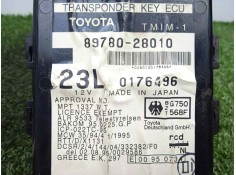 Recambio de modulo electronico para toyota previa (r30) 2.4 16v cat referencia OEM IAM 8978028010-0176496   2