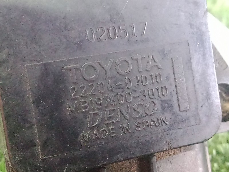 Recambio de caudalimetro para toyota corolla (e11) referencia OEM IAM 222040J010 MB1974003010 