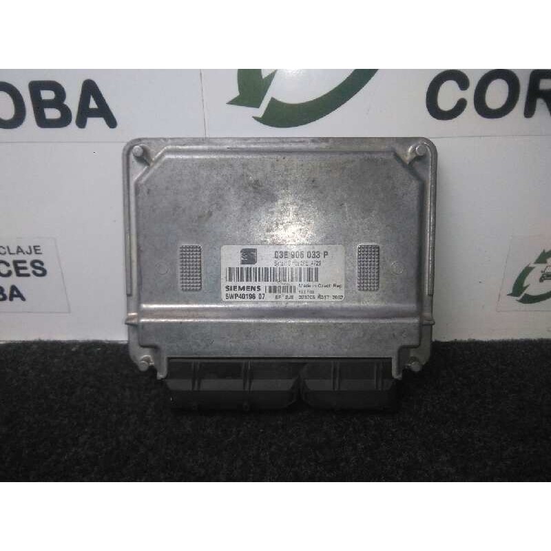 Recambio de centralita motor uce para seat ibiza (6l1) 1.2 referencia OEM IAM 03E906033P-5WP4019607-SIMOS3PE SIMOS3PE SIEMENS