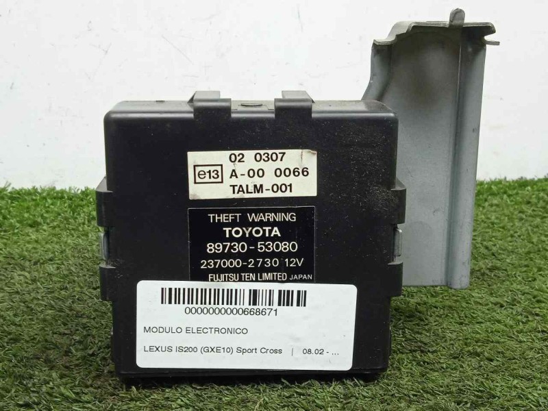 Recambio de modulo electronico para lexus is200 (gxe10) sport cross referencia OEM IAM 8973053080-2370002730  