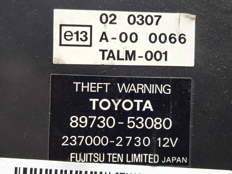 Recambio de modulo electronico para lexus is200 (gxe10) sport cross referencia OEM IAM 8973053080-2370002730  