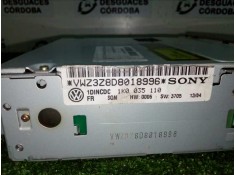 Recambio de sistema audio / radio cd para volkswagen golf v berlina (1k1) 2.0 tdi referencia OEM IAM 1K0035110 PORTA CD  2