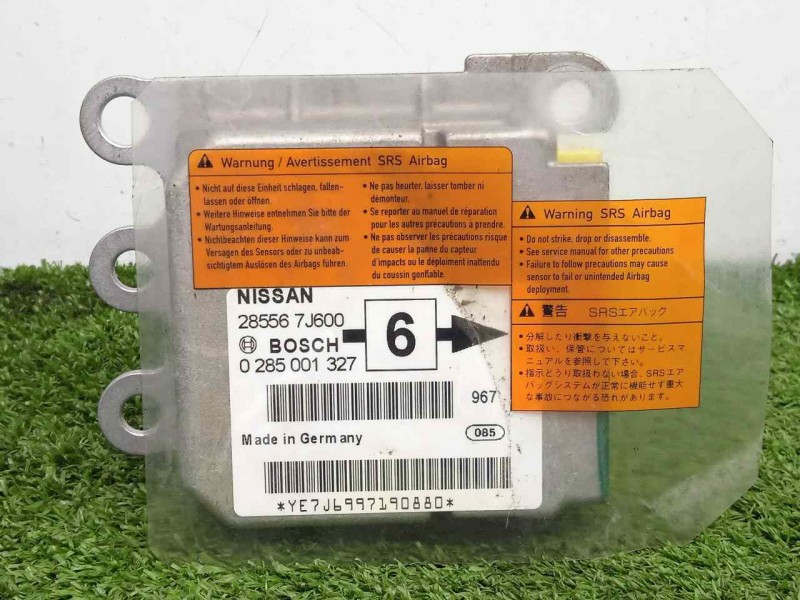 Recambio de centralita airbag para nissan primera berlina (p11) 1.8 16v cat referencia OEM IAM 0285001327-285567J600 BOSCH 