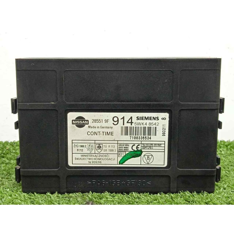 Recambio de modulo electronico para nissan primera berlina (p11) 1.8 16v cat referencia OEM IAM 5WK48542-285519F914 SIEMENS 