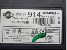 Recambio de modulo electronico para nissan primera berlina (p11) 1.8 16v cat referencia OEM IAM 5WK48542-285519F914 SIEMENS  2