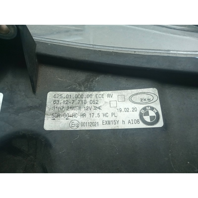 Recambio de faro central para bmw r 1200 rt/st referencia OEM IAM 63127718052 K26 - 05-10 