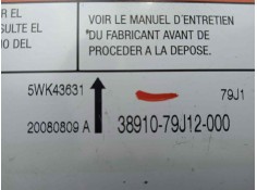 Recambio de centralita airbag para fiat sedici (189) 1.9 jtd 8v (d19aa) referencia OEM IAM 5WK43631-3891079J12000 SIEMENS  2