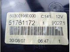 Recambio de cuadro instrumentos para fiat bravo (198) 1.9 8v jtd cat referencia OEM IAM 51761172-503001980000   2