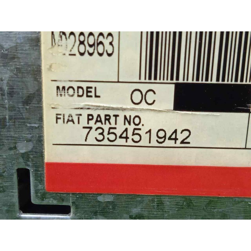 Recambio de sistema audio / radio cd para fiat bravo (198) 1.9 8v jtd cat referencia OEM IAM 735451942  