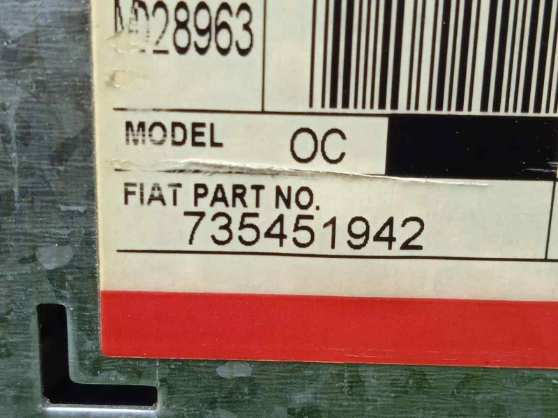 Recambio de sistema audio / radio cd para fiat bravo (198) 1.9 8v jtd cat referencia OEM IAM 735451942  