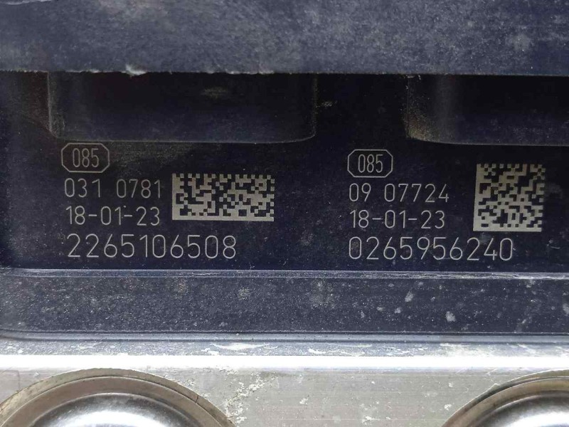 Recambio de abs para opel crossland x 1.2 referencia OEM IAM 0265956240-2265106508-9826051380-3557994 BOSCH 