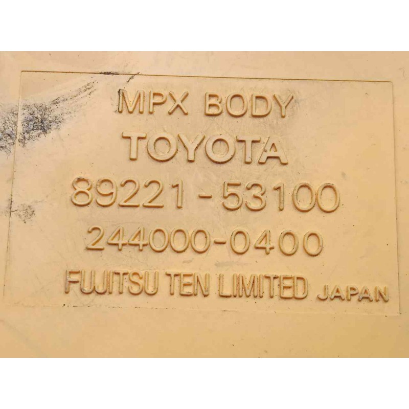 Recambio de modulo electronico para lexus is200 (gxe10) sport cross referencia OEM IAM 8922153100-2440000400  