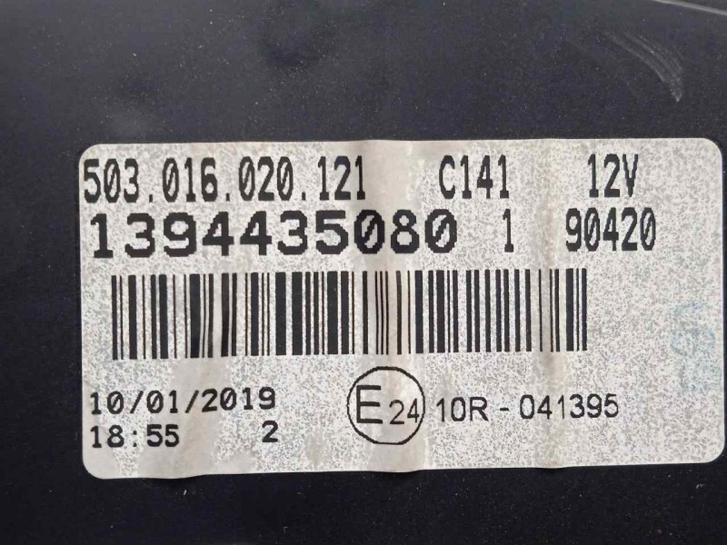 Recambio de cuadro instrumentos para citroën jumper kasten 30 l1h1 bluehdi 110 referencia OEM IAM 1394435080-503016020121  