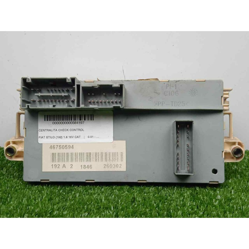 Recambio de centralita check control para fiat stilo (192) 1.8 16v cat referencia OEM IAM 46797609-501208530100  