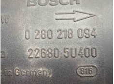 Recambio de caudalimetro para nissan primera berlina (p12) 1.6 cat referencia OEM IAM 0280218094 5.PINES BOSCH 2