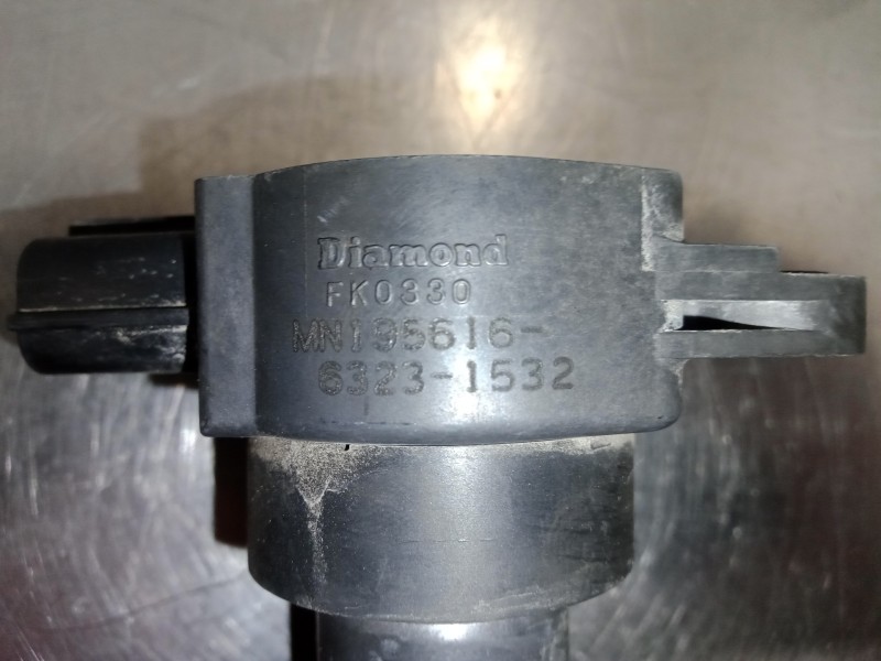 Recambio de bobina encendido para mitsubishi colt cabrio czc 1.5 cat referencia OEM IAM MN19561663231533 3.PINES DIAMOND