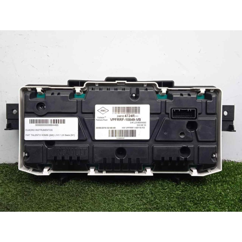 Recambio de cuadro instrumentos para fiat talento kombi (296) l1h1 1,0t basis (m1) referencia OEM IAM 248104724R  