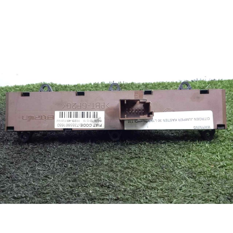 Recambio de warning para citroën jumper kasten 30 l1h1 bluehdi 110 referencia OEM IAM 7355861650  