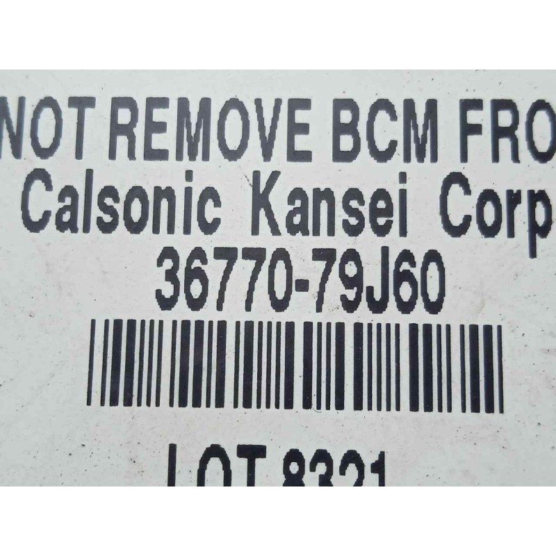 Recambio de modulo electronico para fiat sedici (189) 1.9 jtd 8v (d19aa) referencia OEM IAM 3677079J60  