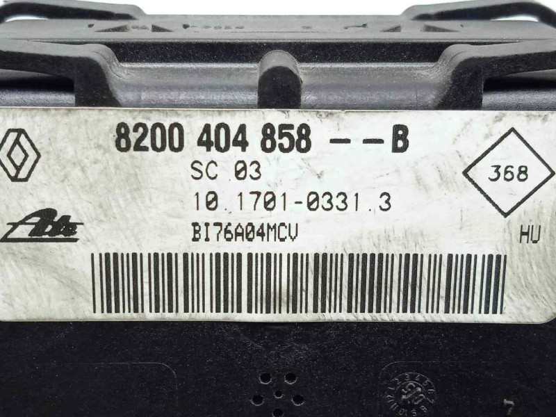 Recambio de centralita esp para renault laguna ii (bg0) 1.9 dci diesel fap referencia OEM IAM 10170103313-8200404858B  