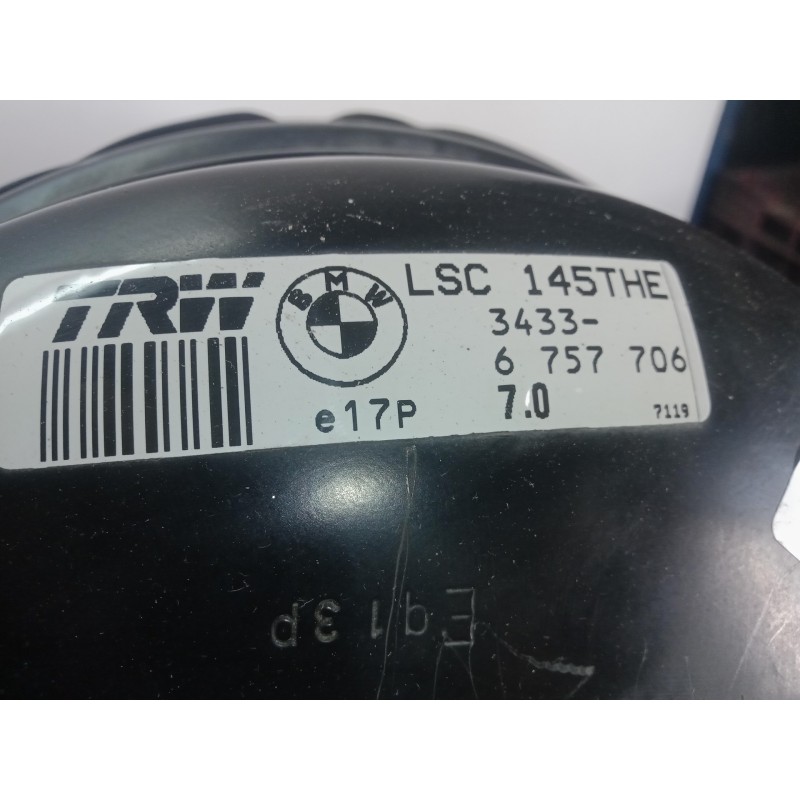 Recambio de servofreno para bmw x5 (e53) 3.0 24v turbodiesel cat referencia OEM IAM 34336757706  