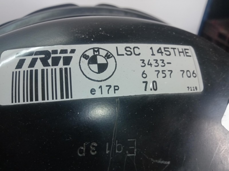 Recambio de servofreno para bmw x5 (e53) 3.0 24v turbodiesel cat referencia OEM IAM 34336757706  