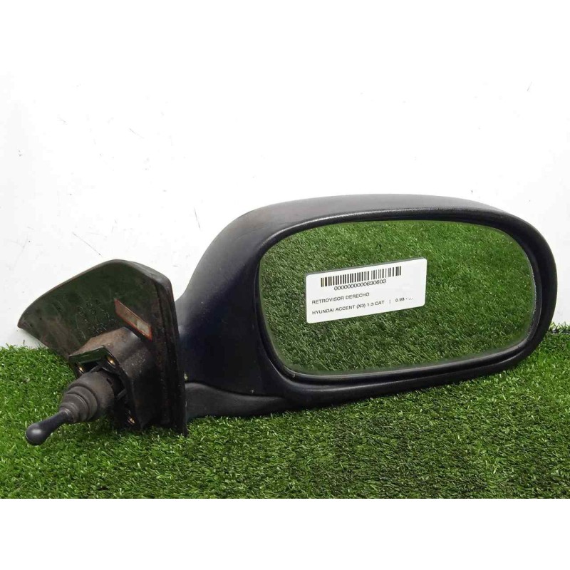 Recambio de retrovisor derecho para hyundai accent (x3) 1.3 cat referencia OEM IAM  MANUAL NEGRO