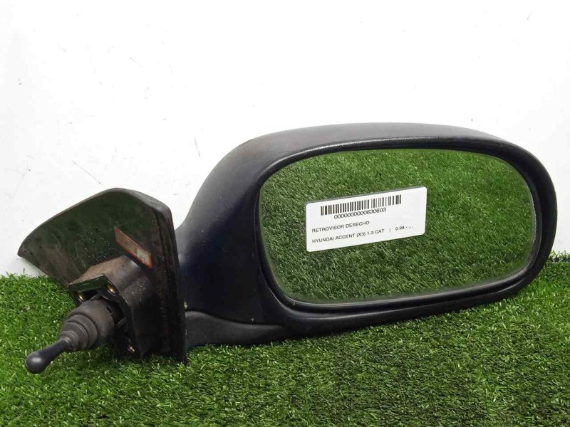 Recambio de retrovisor derecho para hyundai accent (x3) 1.3 cat referencia OEM IAM  MANUAL NEGRO