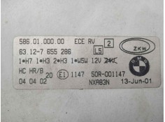 Recambio de faro central para bmw r 1150 rs/rt (r 22) referencia OEM IAM 63127655286-7655286-5860100000   2