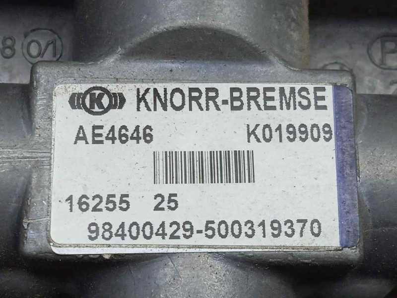 Recambio de valvula aire adicional para iveco eurocargo 5.9 diesel referencia OEM IAM 98400429-500319370-K019909-AE4646  