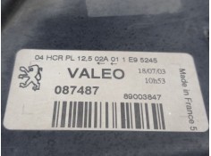 Recambio de faro derecho para peugeot 306 berlina 3/4/5 puertas (s2) 1.9 referencia OEM IAM 087487-89003847 VALEO TRANSPARENTE - 2