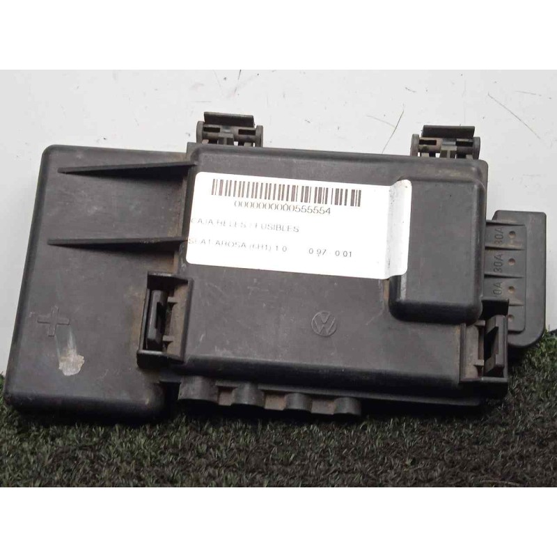 Recambio de caja reles / fusibles para seat arosa (6h1) 1.0 referencia OEM IAM 6X0937550 3.FUSIBLES 