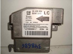 Recambio de centralita airbag para opel corsa c 1.2 16v cat (z 12 xe / lw4) referencia OEM IAM 24439954-327963935-LCT08599911-LC