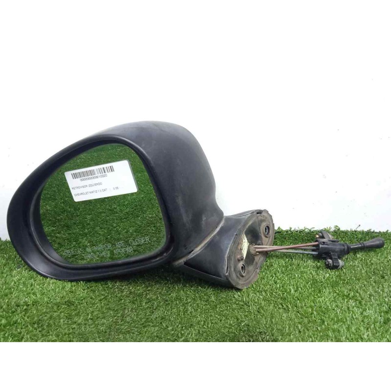 Recambio de retrovisor izquierdo para chevrolet matiz 1.0 cat referencia OEM IAM SINREFERENCIA MANUAL NEGRO