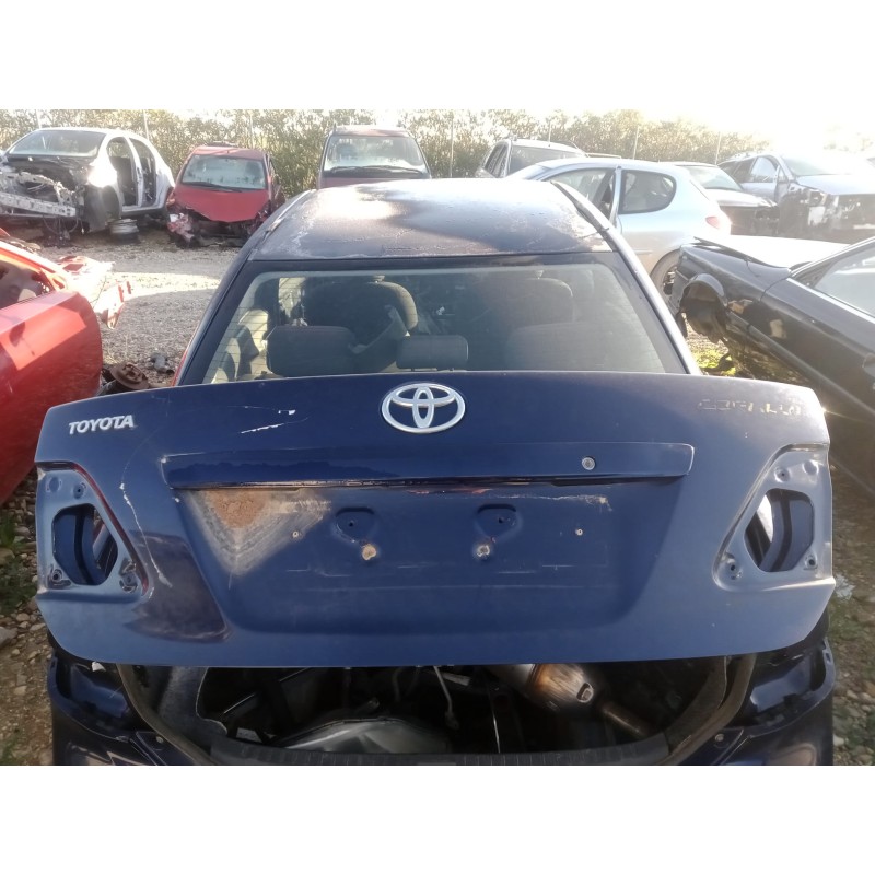 Recambio de tapa maletero para toyota corolla (e15) 1.4 turbodiesel cat referencia OEM IAM  AZUL 