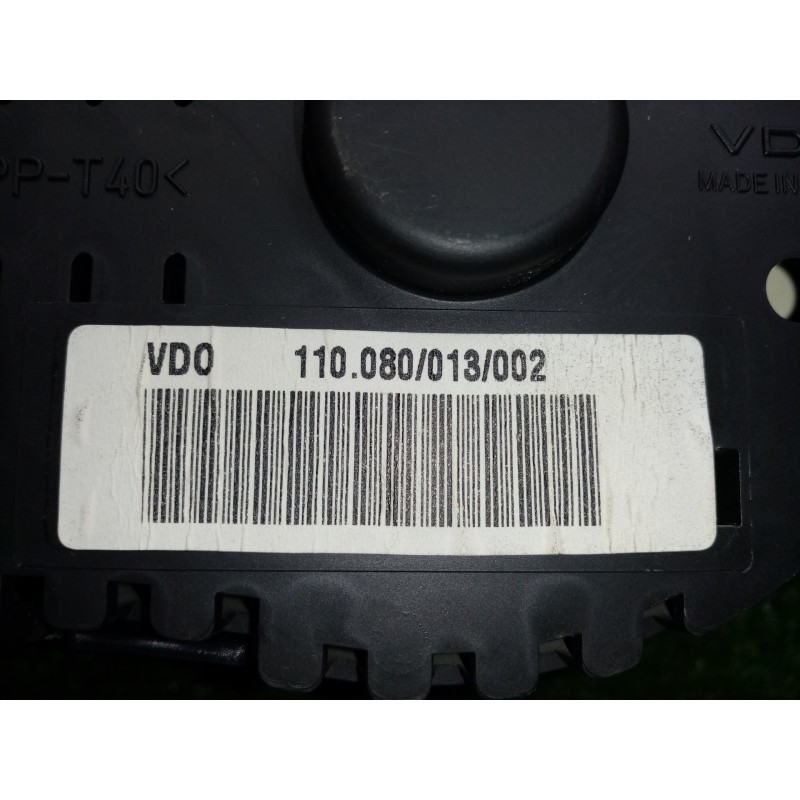 Recambio de cuadro instrumentos para seat leon (1m1) 1.6 referencia OEM IAM 1M0920820A-110080013002 VDO 2.CONECTORES