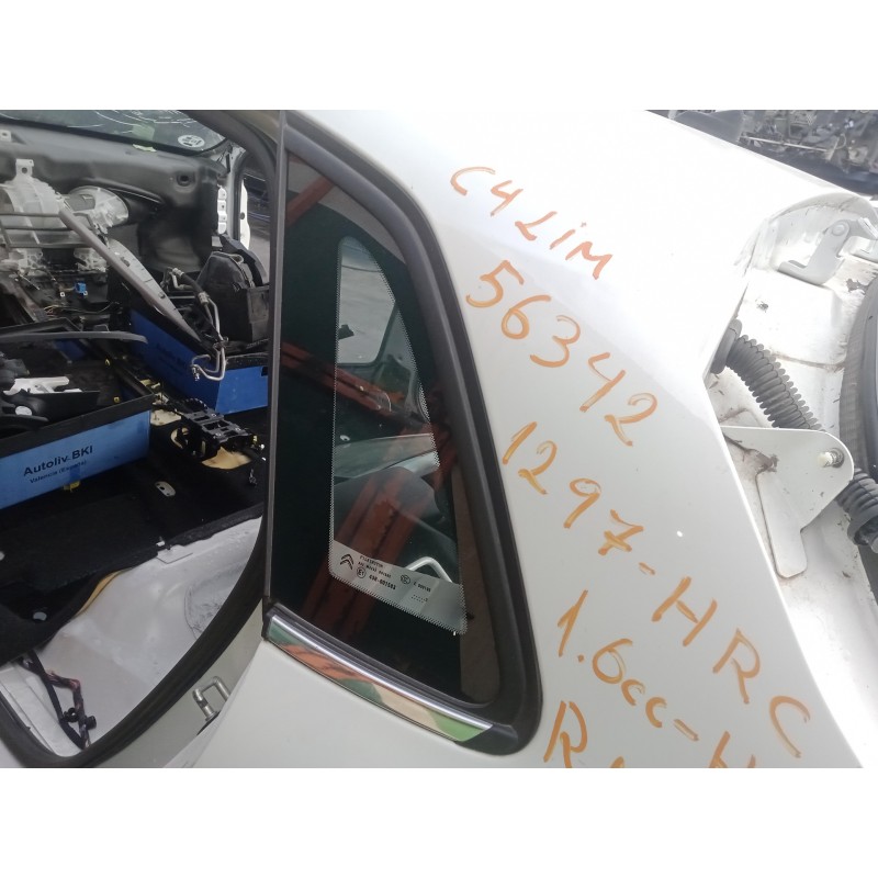 Recambio de luna custodia trasera izquierda para citroën c4 lim. 1.6 blue-hdi fap referencia OEM IAM   