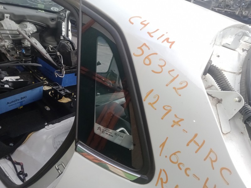 Recambio de luna custodia trasera izquierda para citroën c4 lim. 1.6 blue-hdi fap referencia OEM IAM   