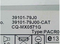 Recambio de sistema audio / radio cd para fiat sedici (189) 1.9 jtd 8v (d19aa) referencia OEM IAM 3910179J00-CQMX0571G   2