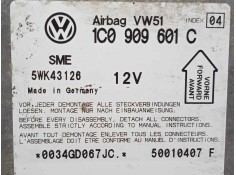 Recambio de centralita airbag para skoda fabia (6y2/6y3) 1.9 tdi referencia OEM IAM 5WK43126-1C0909601C-50010407F   2