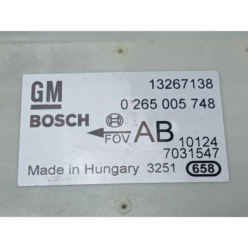 Recambio de centralita esp para opel meriva b 1.4 16v turbo cat referencia OEM IAM 0265005748-13267138  