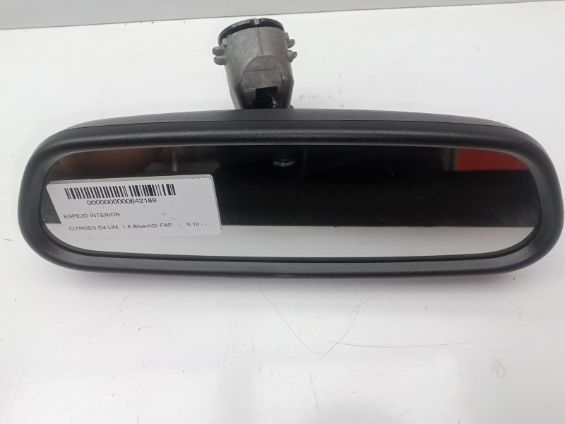 Recambio de espejo interior para citroën c4 lim. 1.6 blue-hdi fap referencia OEM IAM 96758889XT  