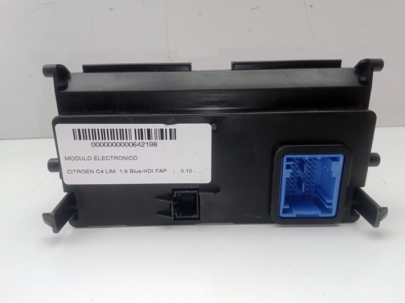 Recambio de modulo electronico para citroën c4 lim. 1.6 blue-hdi fap referencia OEM IAM 9687606680-E1060278  
