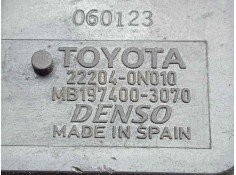 Recambio de caudalimetro para toyota corolla verso (r1) 2.2 turbodiesel cat referencia OEM IAM 222040N010-MB1974003070 5.PINES D 2