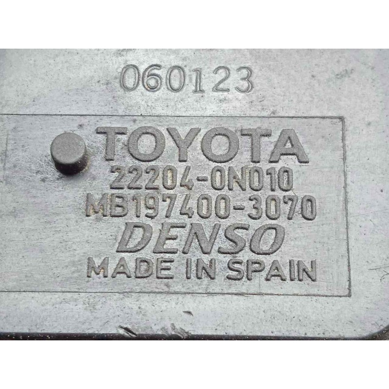 Recambio de caudalimetro para toyota corolla verso (r1) 2.2 turbodiesel cat referencia OEM IAM 222040N010-MB1974003070 5.PINES D