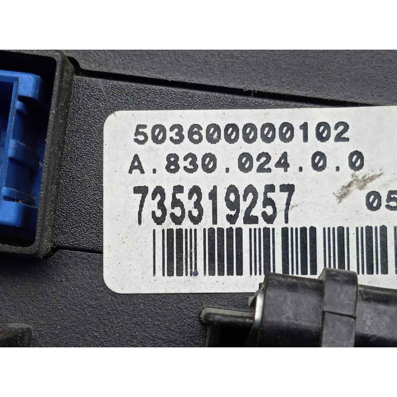 Recambio de mando climatizador para fiat stilo (192) 1.9 jtd cat referencia OEM IAM 735319257  